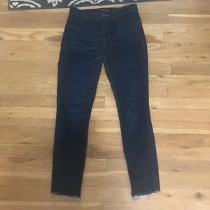 Cropped High  Rise Express Jeans